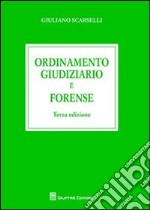 Ordinamento giudiziario e forense