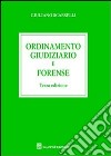 Ordinamento giudiziario e forense libro