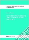 Le amministrazioni pubbliche verso logiche di governo partecipato libro di Donato Fabio