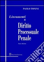 Lineamenti di diritto processuale penale libro