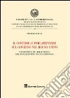 Il controllo parlamentare sul governo nel Regno Unito. Un contributo allo studio del parlamentarismo britannico libro di Rosa Francesca