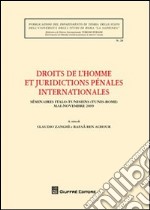 Droits de l'homme et juridictions penales internationales libro