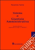 Sistema di giustizia amministrativa libro