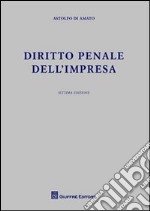 Diritto penale dell'impresa libro