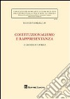 Costituzionalismo e rappresentanza. Il caso del Sudafrica libro