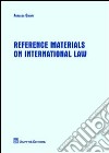 Reference materials on international law libro