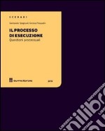 Il processo di esecuzione. Questioni processuali