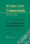 Lo scioglimento del matrimonio libro