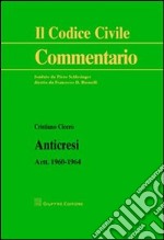 Anticresi. Artt. 1960-1964 libro