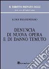 Denuncia di nuova opera e di danno temuto libro