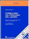 Formulario del processo del lavoro. Con CD-ROM libro