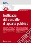 Inefficacia del contratto di appalto pubblico libro