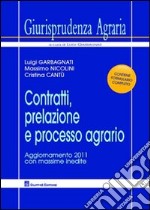 Contratti, prelazione e processo agrario libro