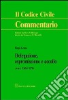 Delegazione, espromissione e accollo. Artt. 1268-1276 libro