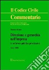 Direzione e gerarchia nell'impresa (e nel lavoro pubblico privatizzato). Art. 2086 libro di Ferrante Vincenzo