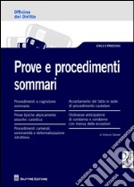 Prove e procedimenti sommari libro