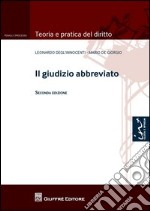 Il giudizio abbreviato libro