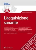 L'acquisizione sanante libro