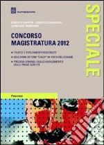 Concorso magistratura 2012 libro