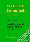 I modi di acquisto della proprietà. Artt. 922-947 libro di Tommasini Raffaele La Rosa Elena