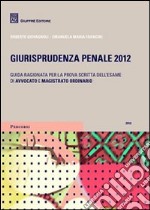 Giurisprudenza penale 2012. Guida ragionata per la prova scritta all'esame di avvocato e magistrato ordinario libro