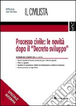 Processo civile. Le novità dopo il «Decreto sviluppo» libro