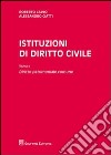 Istituzioni di diritto civile. Vol. 1: Diritto patrimoniale comune libro di Calvo Roberto Ciatti Caimi Alessandro