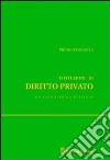 Istituzioni di diritto privato libro