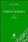 Scritti giuridici. Vol. 3: 1948-1957 libro