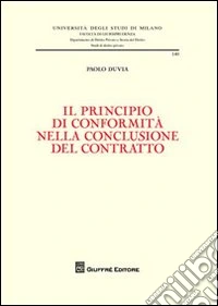 Il principio di conformità nella conclusione del contratto libro