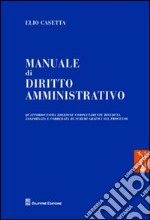 Manuale di diritto amministrativo libro