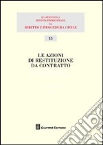 Le azioni di restituzione da contratto libro