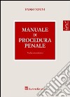 Manuale di procedura penale libro