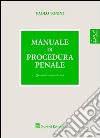 Manuale di procedura penale libro