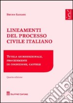Lineamenti del processo civile italiano. Tutela giurisdizionale, procedimenti di cognizione, cautele