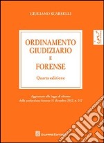 Ordinamento giudiziario e forense