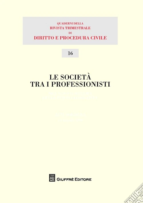 Le società tra i professionisti