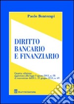 Diritto bancario e finanziario libro