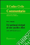 Dei patrimoni destinati ad uno specifico affare. Artt. 2447 bis-2447 decies libro