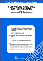 Corruzione nazionale e internazionale libro