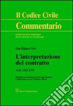 L'interpretazione del contratto. Art. 1362-1371 libro