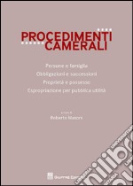 Procedimenti camerali libro