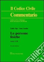 Le persone fisiche. Artt. 1-10