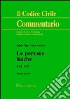 Le persone fisiche. Artt. 1-10 libro