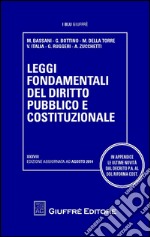 Leggi fondamentali del diritto pubblico e costituzionale libro