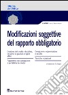 Modificazioni soggettive del rapporto obbligatorio libro