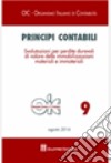 Principi contabili. Vol. 9: Svalutazioni per perdite durevoli di valore delle immobilizzazioni materiali e immateriali libro