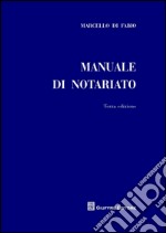 Manuale di notariato libro