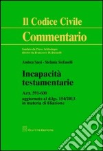 Incapacità testamentarie libro