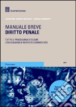 Diritto penale. Manuale breve libro